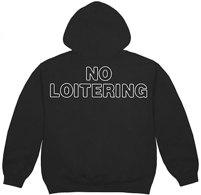 Travis Scott No Loitering Hoodie Black Order Travis Scott No Loitering Hoodie Black