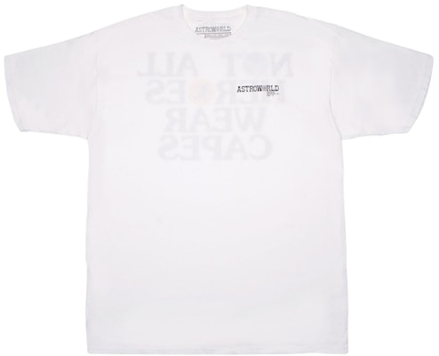 Travis Scott Not All Heroes Wear Capes Metro Boomin Tee White Order Travis Scott Not All Heroes Wear Capes Metro Boomin Tee White