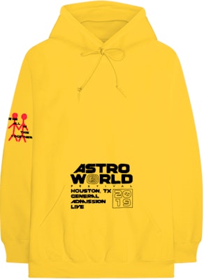 Travis Scott Official Souvenir Hoodie Gold Buy Travis Scott Official Souvenir Hoodie Gold