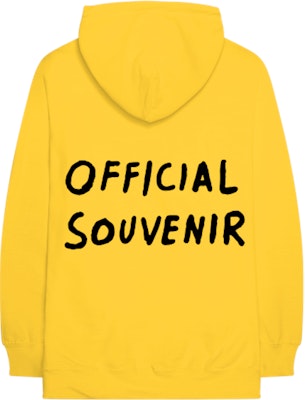 Travis Scott Official Souvenir Hoodie Gold Order Travis Scott Official Souvenir Hoodie Gold