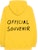 Travis Scott Official Souvenir Hoodie Gold