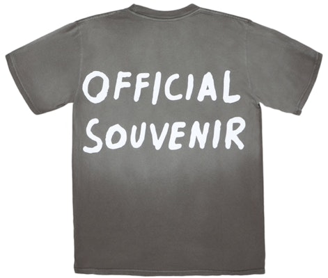 Travis Scott Official Souvenir Tee Brown Order Travis Scott Official Souvenir Tee Brown