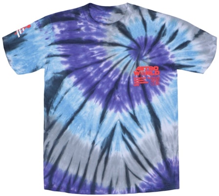 Travis Scott Official Souvenir Tee Tie Dye Buy Travis Scott Official Souvenir Tee Tie Dye