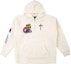 Buy Travis Scott Patchwork Embroidered Sherpa Hoodie Off-White. CJX23016