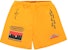 Travis Scott Path Shorts Gold