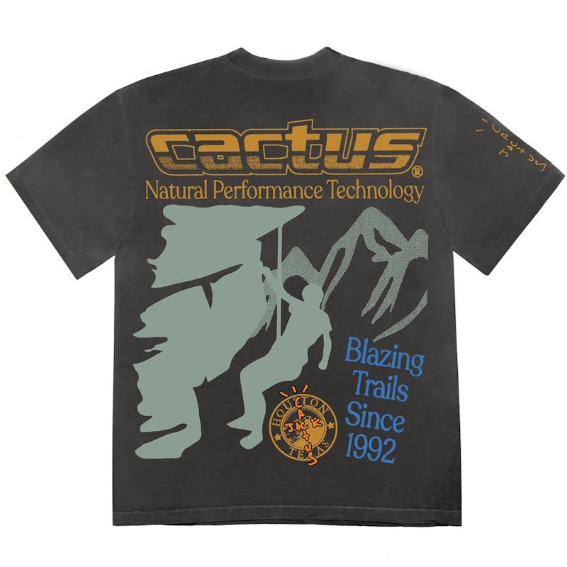 Order Travis Scott 路径T恤 洗水黑色