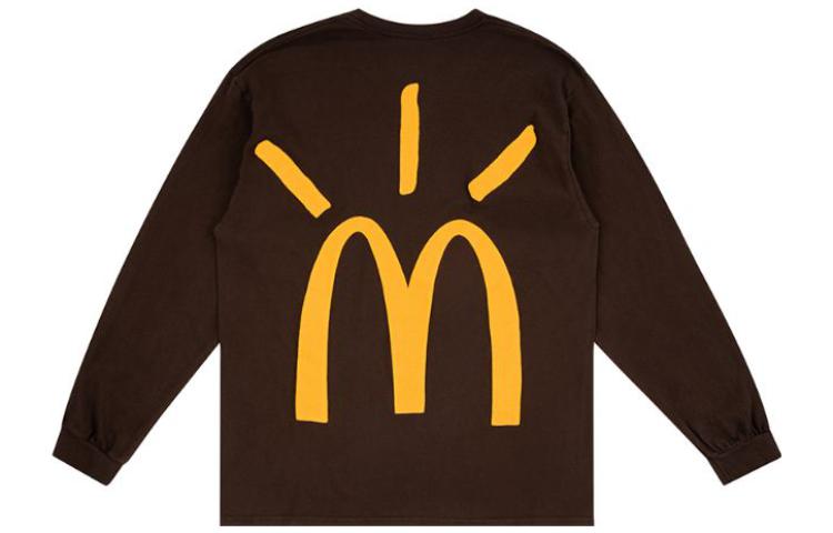 Lookbook Travis Scott 标志贴布圆领长袖T恤衫 CJMDLS68