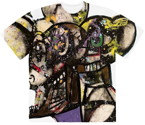 Travis Scott Portrait of Travis T-Shirt Black Buy Travis Scott Portrait of Travis T-Shirt Black