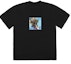 Buy 트래비스 스콧 초상화 타이틀 티셔츠 블랙