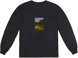 Travis Scott Printed Crewneck Sweatshirt Black TSJB-LS21-BLACK Travis Scott Printed Crewneck Sweatshirt Black TSJB-LS21-BLACK