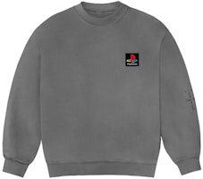 Travis Scott PS Classic Youth Crewneck Washed Grey Travis Scott PS Classic Youth Crewneck Washed Grey