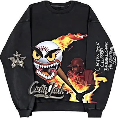 Sudadera Negra Travis Scott Pullover Crewneck 1945-120230106FBC-BLAC Buy Sudadera Negra Travis Scott Pullover Crewneck 1945-120230106FBC-BLAC