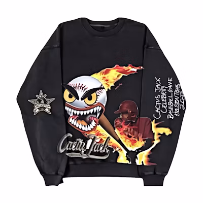 Travis Pullover Crewneck Sweatshirt Black 1945-120230106FBC-BLAC