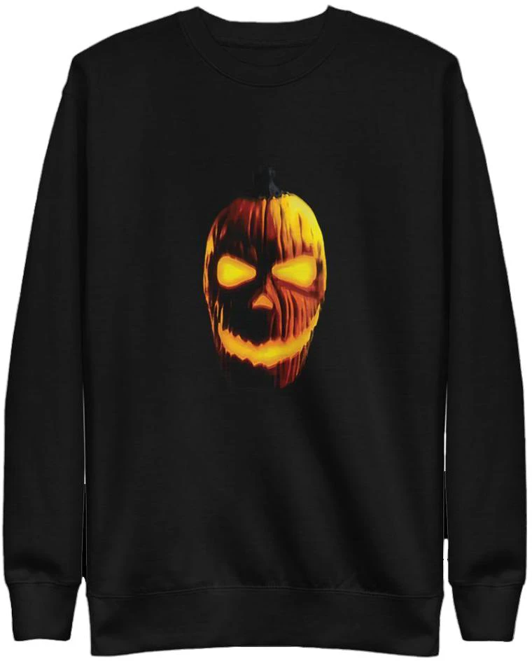 travis-scott-pumpkin-head-graphic-crewneck-sweatshirt-unisex-black-tc-634