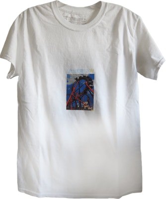 Travis Scott Roller Coaster Tee White Buy Travis Scott Roller Coaster Tee White