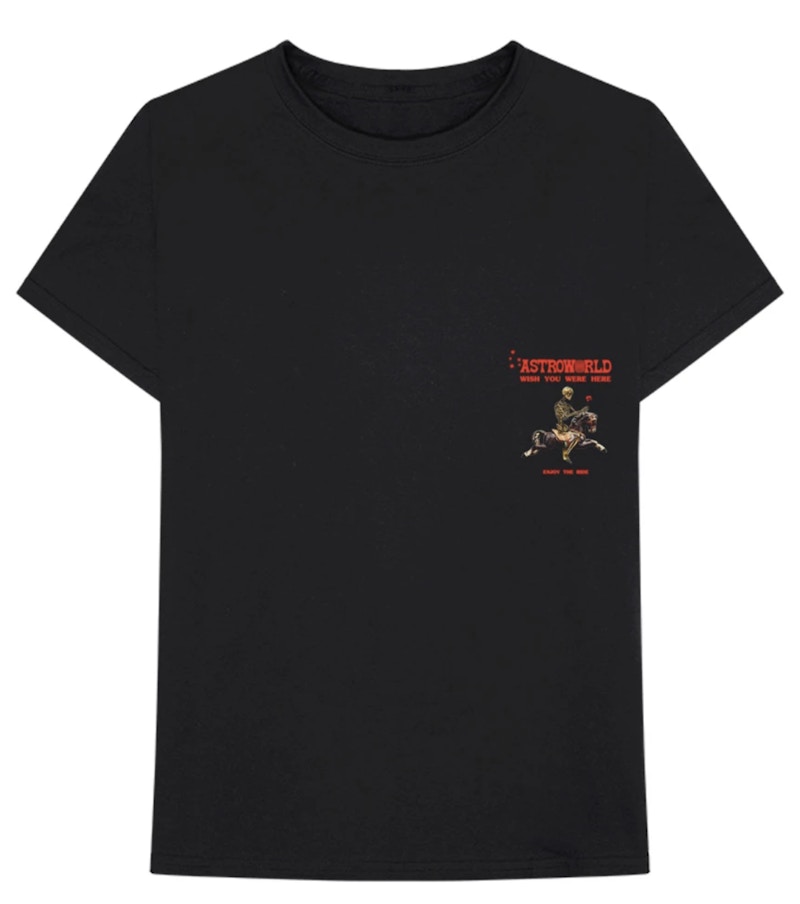 Travis Scott Season Pass T-Shirt Black