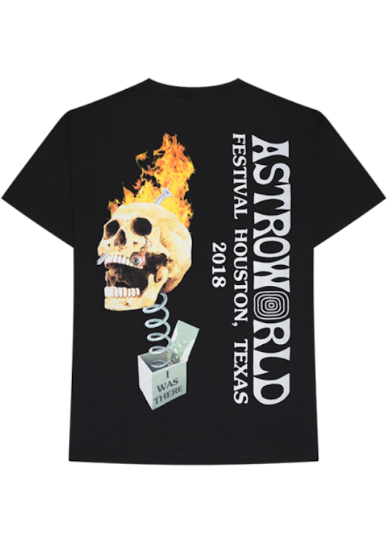 Order Camiseta Travis Scott Skull In The Box Negra
