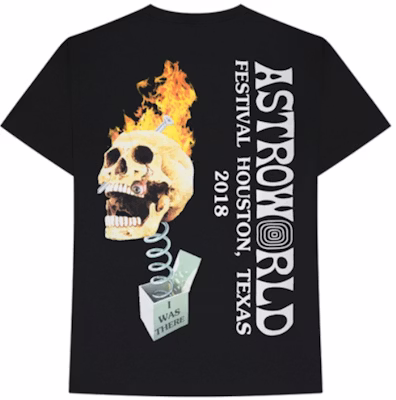 Camiseta Travis Scott Skull In The Box Negra Order Camiseta Travis Scott Skull In The Box Negra