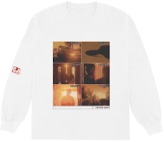 Travis Scott Something's Coming I L/S T-Shirt White Travis Scott Something's Coming I L/S T-Shirt White