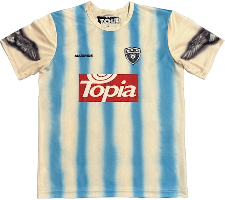 Travis Scott SS23 UTOPIA Jersi Bola Sepak Argentina Uniseks ARGENTINA-02 Lookbook Travis Scott SS23 UTOPIA Jersi Bola Sepak Argentina Uniseks ARGENTINA-02