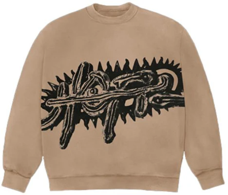 Travis Scott SS23 UTOPIA Crewneck Sweatshirt Cetakan Huruf Khaki Unisex TSUT-BS13 Buy Travis Scott SS23 UTOPIA Crewneck Sweatshirt Cetakan Huruf Khaki Unisex TSUT-BS13