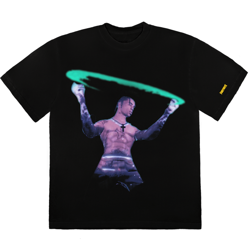 Buy T-Shirt Hitam Travis Scott Stargazing