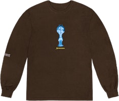 Travis Scott T-3500 Beam L/S Tee Bleached Black Travis Scott T-3500 Beam L/S Tee Bleached Black
