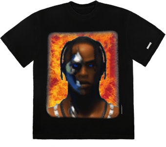 Camiseta Negra Travis Scott T-3500 Retrato Buy Camiseta Negra Travis Scott T-3500 Retrato