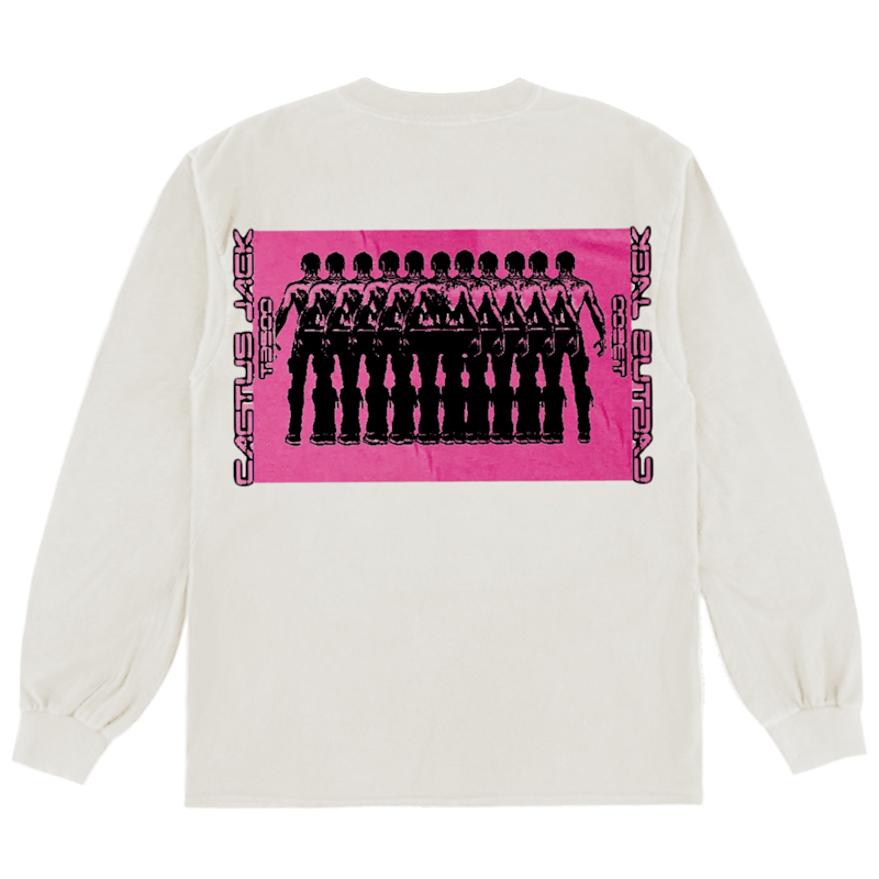 Order Travis Scott T-3500 长袖白色T恤