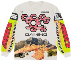 Travis Scott The Scotts Cj Gaming II L/S Jersey White/Multi Travis Scott The Scotts Cj Gaming II L/S Jersey White/Multi