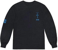 Travis Scott The Scotts CJ Portal L/S Tee Black Travis Scott The Scotts CJ Portal L/S Tee Black