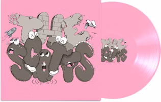 Travis Scott The Scotts KAWS Vinyl III 12" Pink Travis Scott The Scotts KAWS Vinyl III 12" Pink