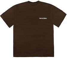 Travis Scott The Scotts Sicko Event T-Shirt Brown Travis Scott The Scotts Sicko Event T-Shirt Brown