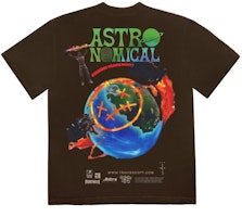 Camiseta Travis Scott The Scotts Sicko Event Marrón Order Camiseta Travis Scott The Scotts Sicko Event Marrón