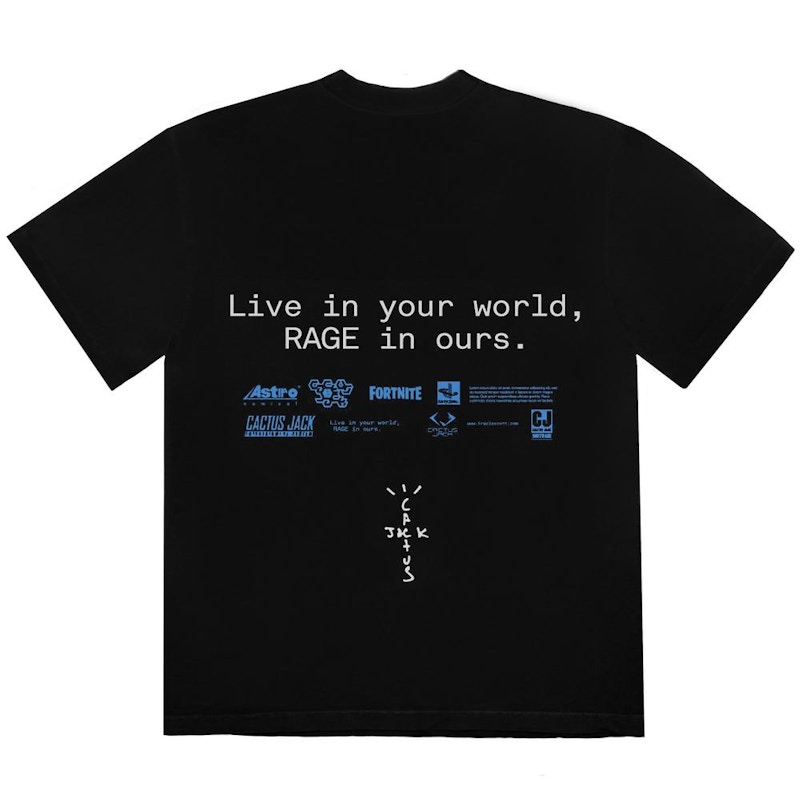 Order 特拉維斯·斯科特 The Scotts 世界 T恤 黑色