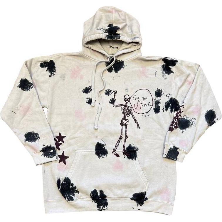 Travis Tie-Dye Hoodie Gray AF21H-S18