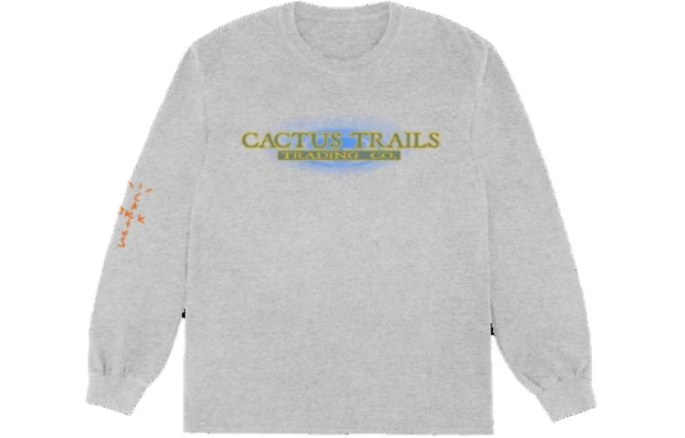 Travis Trading Co Gray Long Sleeve Crewneck T-Shirt TC-637