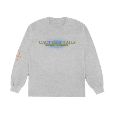 Travis Trading Co Gray Long Sleeve Crewneck T-Shirt TC-637