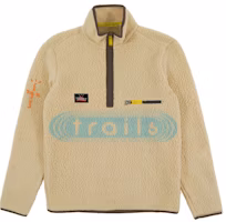 Travis Scott Trails Half-Zip Sherpa Pullover Natural Travis Scott Trails Half-Zip Sherpa Pullover Natural