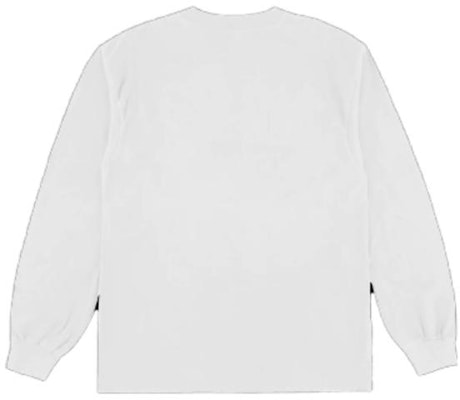 Travis Scott 白色字母印花长袖圆领男女同款T恤. TSUT-LS24 Lookbook Travis Scott 白色字母印花长袖圆领男女同款T恤. TSUT-LS24