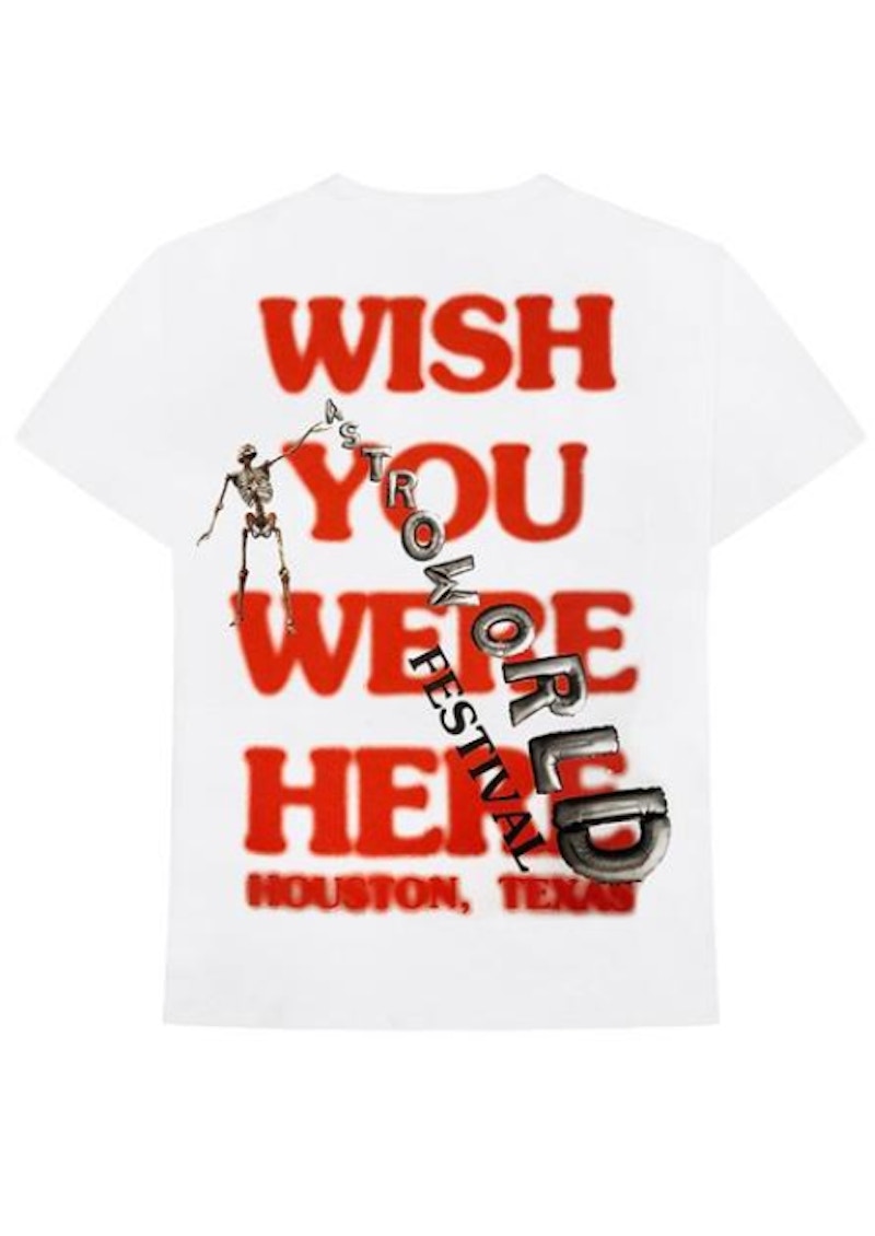 Order Travis Scott Wish You Were Here Festival Kaos Putih