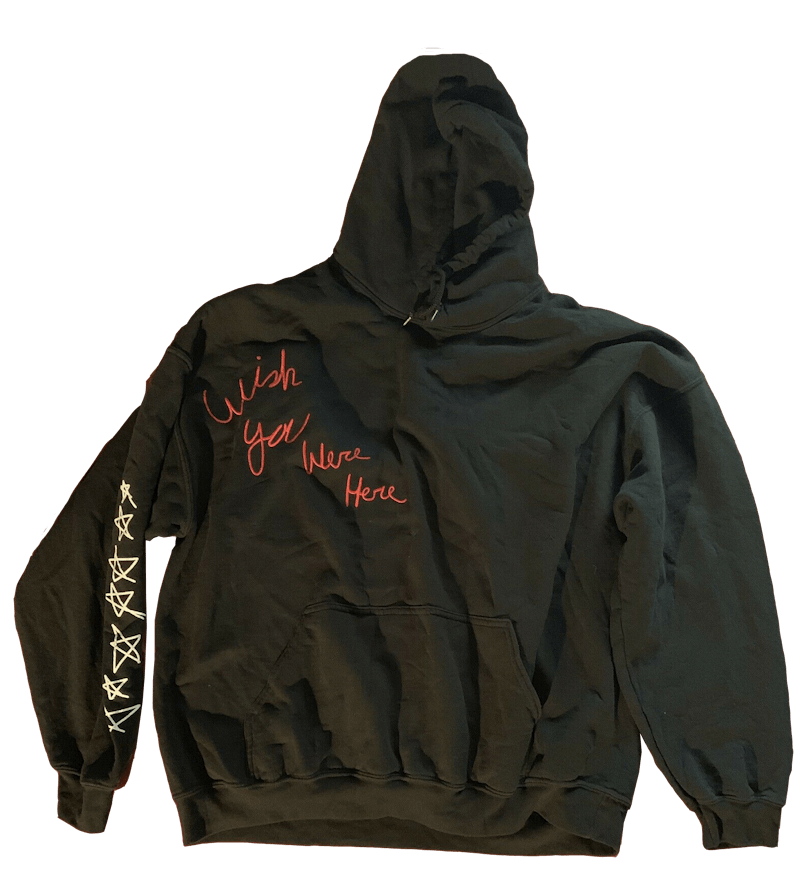 Buy Sudadera Negra Travis Scott Wish You Were Here.