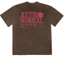 特拉維斯·斯科特世界活動漂白黑T恤 Order 特拉維斯·斯科特世界活動漂白黑T恤