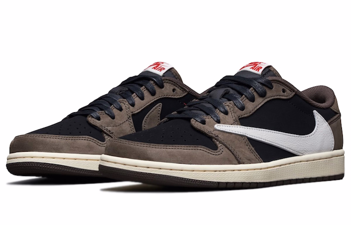 Travis Scott x Air Jordan 1 Low 'Mocha'