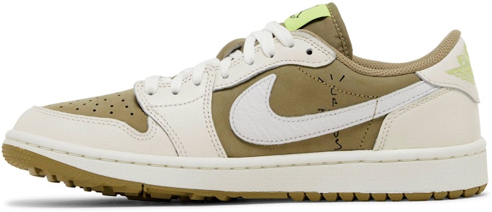 Travis Scott x Air Jordan 1 Low 高爾夫鞋 '中性色橄欖綠' FZ3124-200 Lookbook Travis Scott x Air Jordan 1 Low 高爾夫鞋 '中性色橄欖綠' FZ3124-200