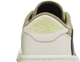 Cheap Travis Scott x Air Jordan 1 Low 高爾夫鞋 '中性色橄欖綠' FZ3124-200