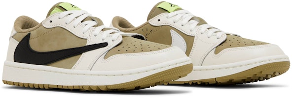 Travis Scott x Air Jordan 1 Low Golf 'Neutral Olive' dalam warna Zaitun Neutral FZ3124-200 Cheap Travis Scott x Air Jordan 1 Low Golf 'Neutral Olive' dalam warna Zaitun Neutral FZ3124-200