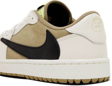 Travis Scott x Air Jordan 1 Low 高爾夫鞋 '中性色橄欖綠' FZ3124-200 2