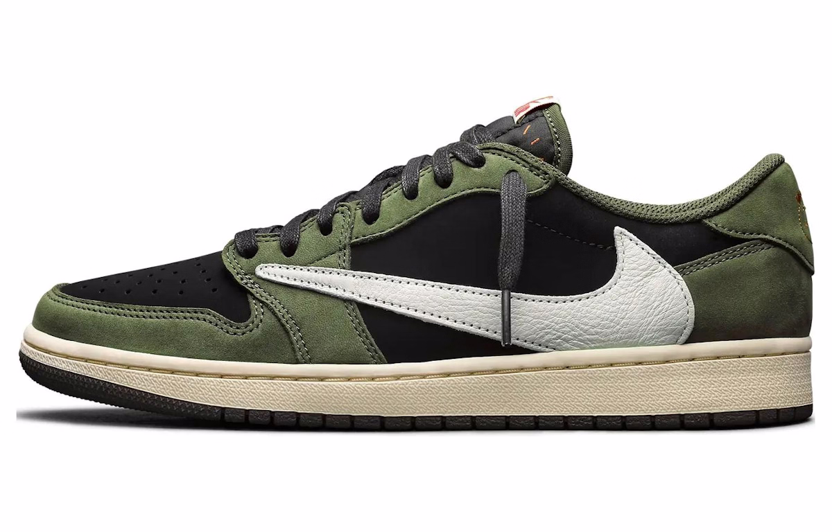 Travis Scott x Air Jordan 1 Low OG SP 'Black Olive'