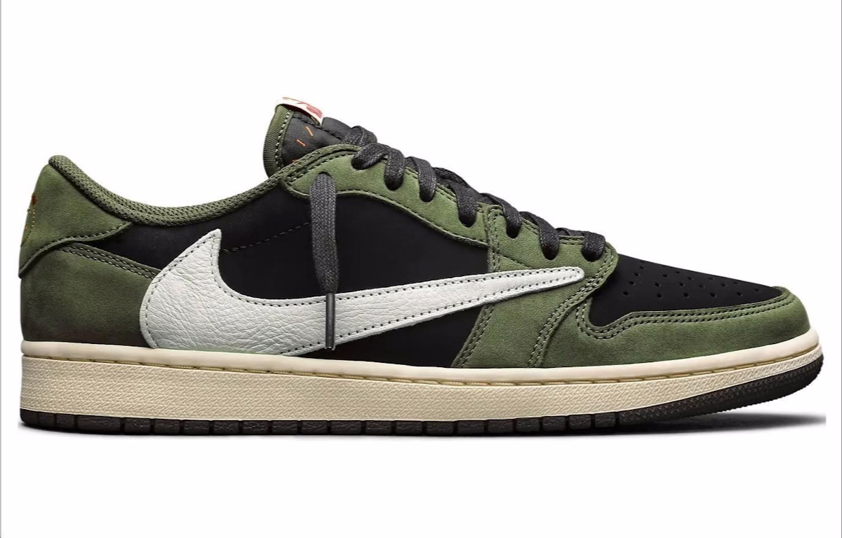 Travis Scott x Air Jordan 1 Low OG SP 'Black Olive'